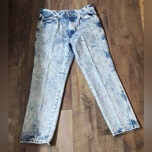 Men's Acid Wash Jeans